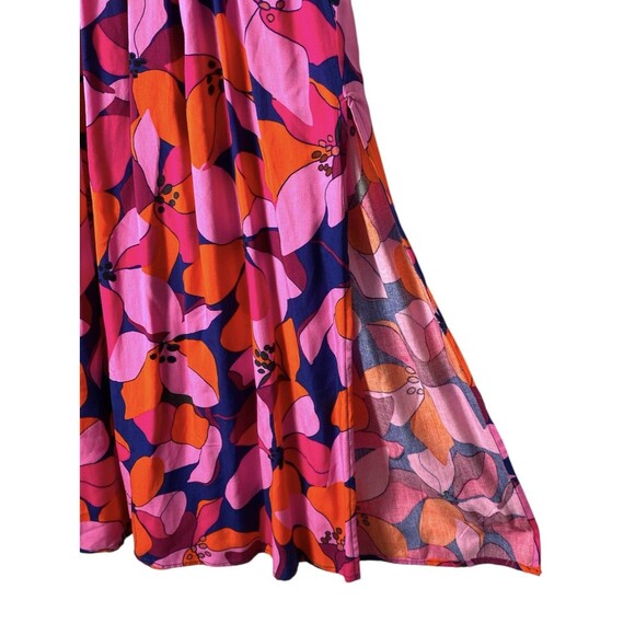 Abel the Label Anthropologie S Cassidy Floral Tiered Maxi Skirt Size Small ATL - Picture 4 of 7